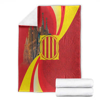 Catalonia Spain Blanket Basilica de la Sagrada Familia