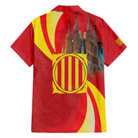 Catalonia Spain Hawaiian Shirt Basilica de la Sagrada Familia