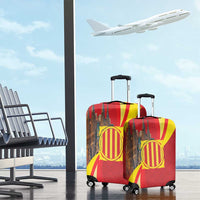 Catalonia Spain Luggage Cover Basilica de la Sagrada Familia