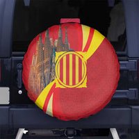 Catalonia Spain Spare Tire Cover Basilica de la Sagrada Familia