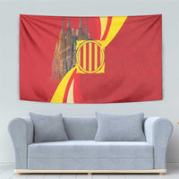 Catalonia Spain Tapestry Basilica de la Sagrada Familia