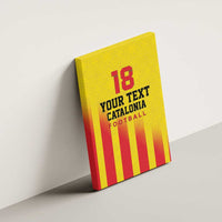 Custom Catalonia Football Canvas Wall Art Seleccio de futbol de Catalunya