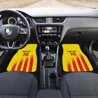 Custom Catalonia Football Car Mats Seleccio de futbol de Catalunya