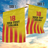 Custom Catalonia Football Garden Flag Seleccio de futbol de Catalunya