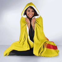 Custom Catalonia Football Hooded Blanket Seleccio de futbol de Catalunya