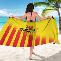 Custom Catalonia Football Sarong Seleccio de futbol de Catalunya