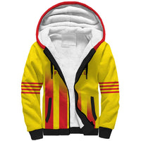 Custom Catalonia Football Sherpa Hoodie Seleccio de futbol de Catalunya