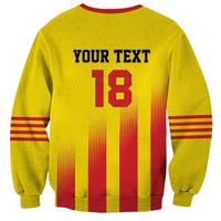 Custom Catalonia Football Sweatshirt Seleccio de futbol de Catalunya