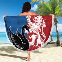 Custom British Lions Western Force Beach Blanket Unique Style - Wonder Print Shop