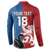 Custom British Lions Western Force Button Sweatshirt Unique Style - Wonder Print Shop