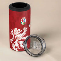 Custom British Lions Western Force 4 in 1 Can Cooler Tumbler Unique Style - Wonder Print Shop