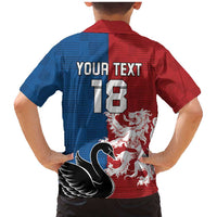 Custom British Lions Western Force Family Matching Mermaid Dress and Hawaiian Shirt Unique Style - Wonder Print Shop