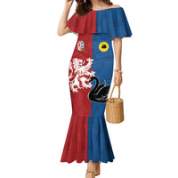 Custom British Lions Western Force Family Matching Mermaid Dress and Hawaiian Shirt Unique Style - Wonder Print Shop