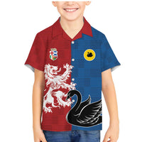 Custom British Lions Western Force Family Matching Mermaid Dress and Hawaiian Shirt Unique Style - Wonder Print Shop