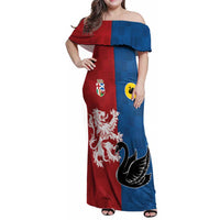 Custom British Lions Western Force Family Matching Off Shoulder Maxi Dress and Hawaiian Shirt Unique Style - Wonder Print Shop