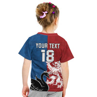 Custom British Lions Western Force Kid T Shirt Unique Style - Wonder Print Shop