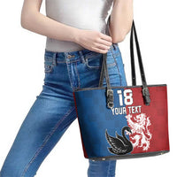 Custom British Lions Western Force Leather Tote Bag Unique Style - Wonder Print Shop