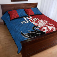 Custom British Lions Western Force Quilt Bed Set Unique Style - Wonder Print Shop