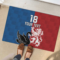 Custom British Lions Western Force Rubber Doormat Unique Style - Wonder Print Shop