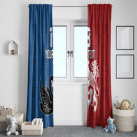 Custom British Lions Western Force Window Curtain Unique Style - Wonder Print Shop
