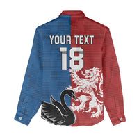 Custom British Lions Western Force Women Casual Shirt Unique Style - Wonder Print Shop