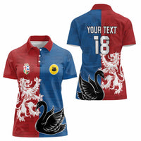 Custom British Lions Western Force Women Polo Shirt Unique Style - Wonder Print Shop