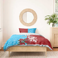 Custom British Lions Waratahs Bedding Set Unique Style - Wonder Print Shop