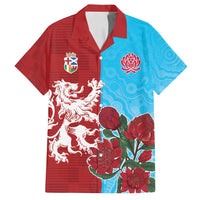 Custom British Lions Waratahs Family Matching Long Sleeve Bodycon Dress and Hawaiian Shirt Unique Style - Wonder Print Shop