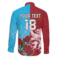 Custom British Lions Waratahs Family Matching Long Sleeve Bodycon Dress and Hawaiian Shirt Unique Style - Wonder Print Shop