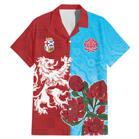 Custom British Lions Waratahs Family Matching Mermaid Dress and Hawaiian Shirt Unique Style - Wonder Print Shop
