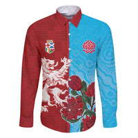 Custom British Lions Waratahs Family Matching Puletasi and Hawaiian Shirt Unique Style - Wonder Print Shop