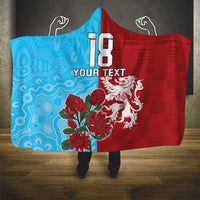 Custom British Lions Waratahs Hooded Blanket Unique Style - Wonder Print Shop