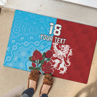 Custom British Lions Waratahs Rubber Doormat Unique Style - Wonder Print Shop