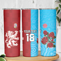Custom British Lions Waratahs Skinny Tumbler Unique Style - Wonder Print Shop
