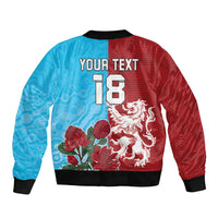 Custom British Lions Waratahs Sleeve Zip Bomber Jacket Unique Style - Wonder Print Shop