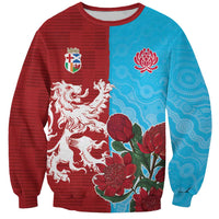 Custom British Lions Waratahs Sweatshirt Unique Style - Wonder Print Shop