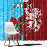 Custom British Lions Waratahs Window Curtain Unique Style - Wonder Print Shop