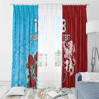 Custom British Lions Waratahs Window Curtain Unique Style - Wonder Print Shop