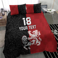 Custom British Lions New Zealand Bedding Set Unique Style - Wonder Print Shop