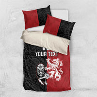 Custom British Lions New Zealand Bedding Set Unique Style - Wonder Print Shop