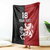Custom British Lions New Zealand Blanket Unique Style - Wonder Print Shop