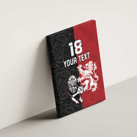 Custom British Lions New Zealand Canvas Wall Art Unique Style - Wonder Print Shop