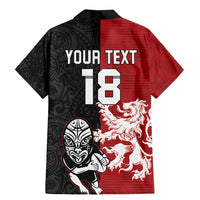 Custom British Lions New Zealand Family Matching Mermaid Dress and Hawaiian Shirt Unique Style - Wonder Print Shop