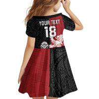 Custom British Lions New Zealand Family Matching Off Shoulder Maxi Dress and Hawaiian Shirt Unique Style - Wonder Print Shop