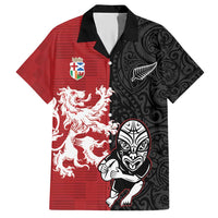 Custom British Lions New Zealand Hawaiian Shirt Unique Style - Wonder Print Shop