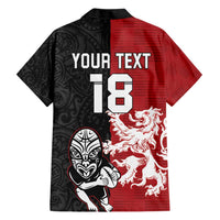 Custom British Lions New Zealand Hawaiian Shirt Unique Style - Wonder Print Shop