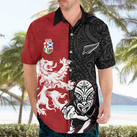 Custom British Lions New Zealand Hawaiian Shirt Unique Style - Wonder Print Shop