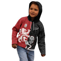 Custom British Lions New Zealand Kid Hoodie Unique Style - Wonder Print Shop