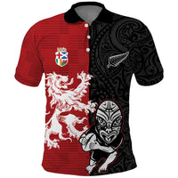 Custom British Lions New Zealand Polo Shirt Unique Style - Wonder Print Shop