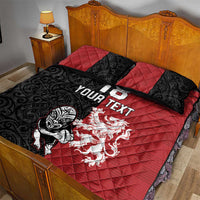 Custom British Lions New Zealand Quilt Bed Set Unique Style - Wonder Print Shop